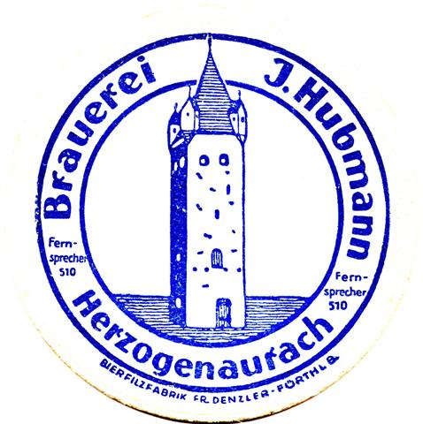 herzogenaurach erh-by hubmann rund 1a (215-turm-blau) 